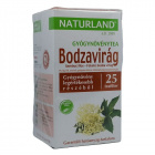 Naturland bodzavirág tea 25db Naturland bodzavirág tea 25db