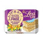Lea Life vaníliás ostyaszelet hozzáadott cukor-, glutén-, laktóz nélkül 95g Lea Life vaníliás ostyaszelet hozzáadott cukor-, glutén-, laktóz nélkül 95g