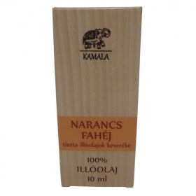 Kamala dobozos illatolaj - narancs-fahéj 10ml