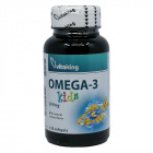 Vitaking Omega-3 Kids (Halolaj) gélkapszula 100db Vitaking Omega-3 Kids (Halolaj) gélkapszula 100db