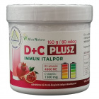 Viva Natura D+C plusz gránátalma ízű immun italpor 160g Viva Natura D+C plusz gránátalma ízű immun italpor 160g