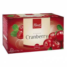 Franck tea - vörös áfonya (20x2,75g) 20db