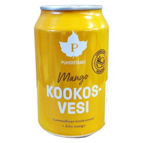 Puhdistamo kókuszvíz - mangó ízű 310ml