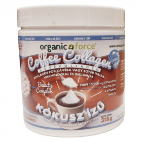 Organic Force Coffee Collagen - kávékollagén - kókusz 318g