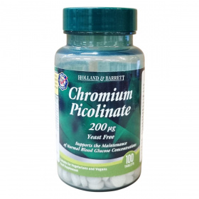 Holland & Barrett Króm (200mcg) tabletta 100db
