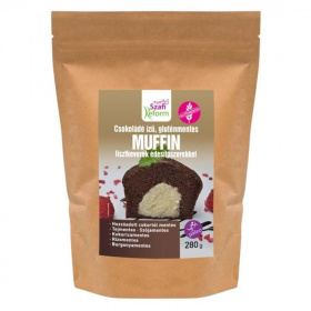 Szafi Fitt étcsokoládés muffin por 280g