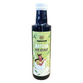 Sonnentor Bio Matcha szirup 250ml