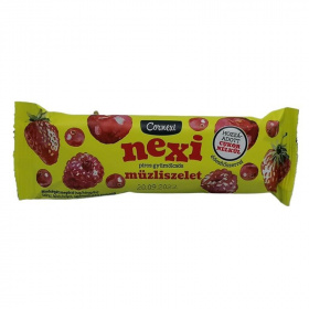 Cornexi müzliszelet Nexi - piros gyümölcsös 25g