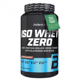 BioTechUSA Iso Whey Zero (csokoládé) tejsavó fehérjepor 908g