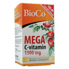 BioCo MEGA C-vitamin 1500mg nyújtott hatású RETARD (Családi Csomag) filmtabletta 100db BioCo MEGA C-vitamin 1500mg nyújtott hatású RETARD (Családi Csomag) filmtabletta 100db