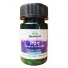 Swanson Iron fumarate gyomorkímélő Vas-fumarát 18mg kapszula 60db Swanson Iron fumarate gyomorkímélő Vas-fumarát 18mg kapszula 60db