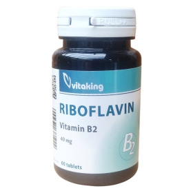 Vitaking Riboflavin vitamin B2 40mg kapszula 60db