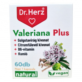 Dr. Herz Valeriana Plus kapszula 60db