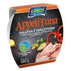 Losos tonhalsaláta (gyömbéres-vadrizses) 160g Losos tonhalsaláta (gyömbéres-vadrizses) 160g