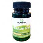 Swanson Gluten Rid glutén bontó enzim 100mg növényi kapszula 90db Swanson Gluten Rid glutén bontó enzim 100mg növényi kapszula 90db