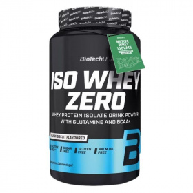 BioTechUSA Iso Whey Zero (black biscuit) tejsavó fehérjepor 908g