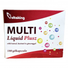 Vitaking Multi Liquid Plus gélkapszula 180db Vitaking Multi Liquid Plus gélkapszula 180db