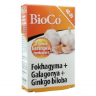Bioco Fokhagyma + Galagonya + Ginkgo biloba tabletta 60db Bioco Fokhagyma + Galagonya + Ginkgo biloba tabletta 60db