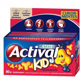 Béres Actival Kid rágótabletta 80db