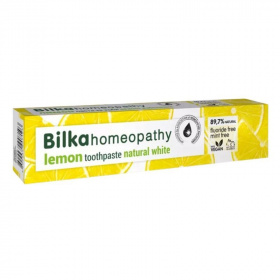 Bilka Natur Homeopátiás fehérítő fogkrém - citrom 75ml