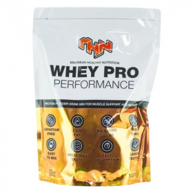 MHN Whey Pro Performance tejsavó fehérje - mogyorós csoki 1000g