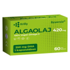 Krilly Algaolaj (420mg) 100% Vegán Omega-3 kapszula 60db 