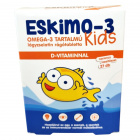 Eskimo-3 Kids Omega-3 D-vitamin rágótabletta (narancs) 27db Eskimo-3 Kids Omega-3 D-vitamin rágótabletta (narancs) 27db