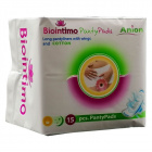 Biointimo panty pads tisztasági betét (hosszított szárnyas) 15db Biointimo panty pads tisztasági betét (hosszított szárnyas) 15db