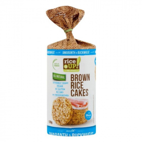 Rice Up barna rizses puffasztott szelet - hajdina-amaránt 120g