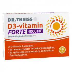 Dr. Theiss D3-vitamin Forte 4000NE filmtabletta 60db