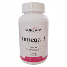 Noraway Omega-3 Halolaj (1000mg) lágyzselatin kapszula 120db Noraway Omega-3 Halolaj (1000mg) lágyzselatin kapszula 120db