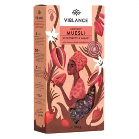 Viblance eper & kakaó ropogós müzli 300g