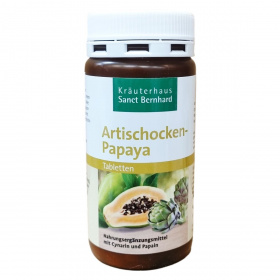 Sanct Bernhard Articsóka-Papaya tabletta 160db