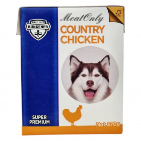 Büngener Meat Only Dog monoprotein (tanyasi csirkehús) nedves eledel 370g