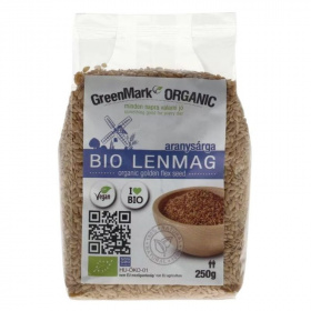 GreenMark bio aranysárga lenmag 250g