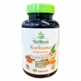Biomenü bio kurkuma kapszula 60db