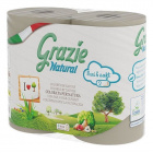 Grazie Natural toalettpapír (2 rétegű) 4db Grazie Natural toalettpapír (2 rétegű) 4db