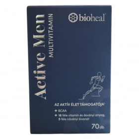 Bioheal Active Men multivitamin lágykapszula 70db