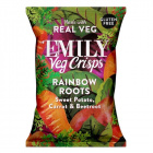 Emily / Veg Crips / Színes szeletelt gyökérzöldségek gluténmentes 30g Emily / Veg Crips / Színes szeletelt gyökérzöldségek gluténmentes 30g
