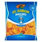 El Sabor big nacho chips gluténmentes sós 225g El Sabor big nacho chips gluténmentes sós 225g