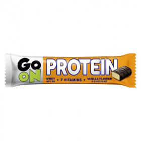 Sante go on tejcsokoládéval bevont protein szelet - vanília 50g