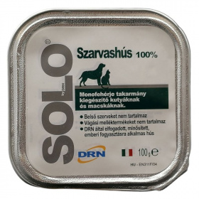 DRN Solo monoprotein (szarvashús) diétás táp 100g