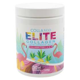 Collango Elite Collagen + Hyaluronic Acid por - ananász ízű 339g