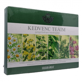 Herbária Kedvenc Teáim gyógynövényes teaválogatás (6x5db) 30db