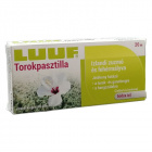 Luuf torokpasztilla izlandi zuzmó + mályva 20db Luuf torokpasztilla izlandi zuzmó + mályva 20db