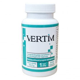 Vertim gyógynövényeket tartalmazó kapszula 60db