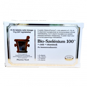 Pharma Nord Bio-Szelénium 100+Cink+Vitaminok tabletta 30db