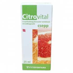 Citrovital (grapefruitmag-kivonat) csepp 25ml