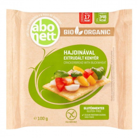 Abonett hajdinával extrudált gluténmentes kenyér 100g