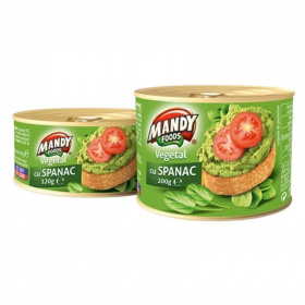 Mandy növényi pástétom (spenótos) 200g